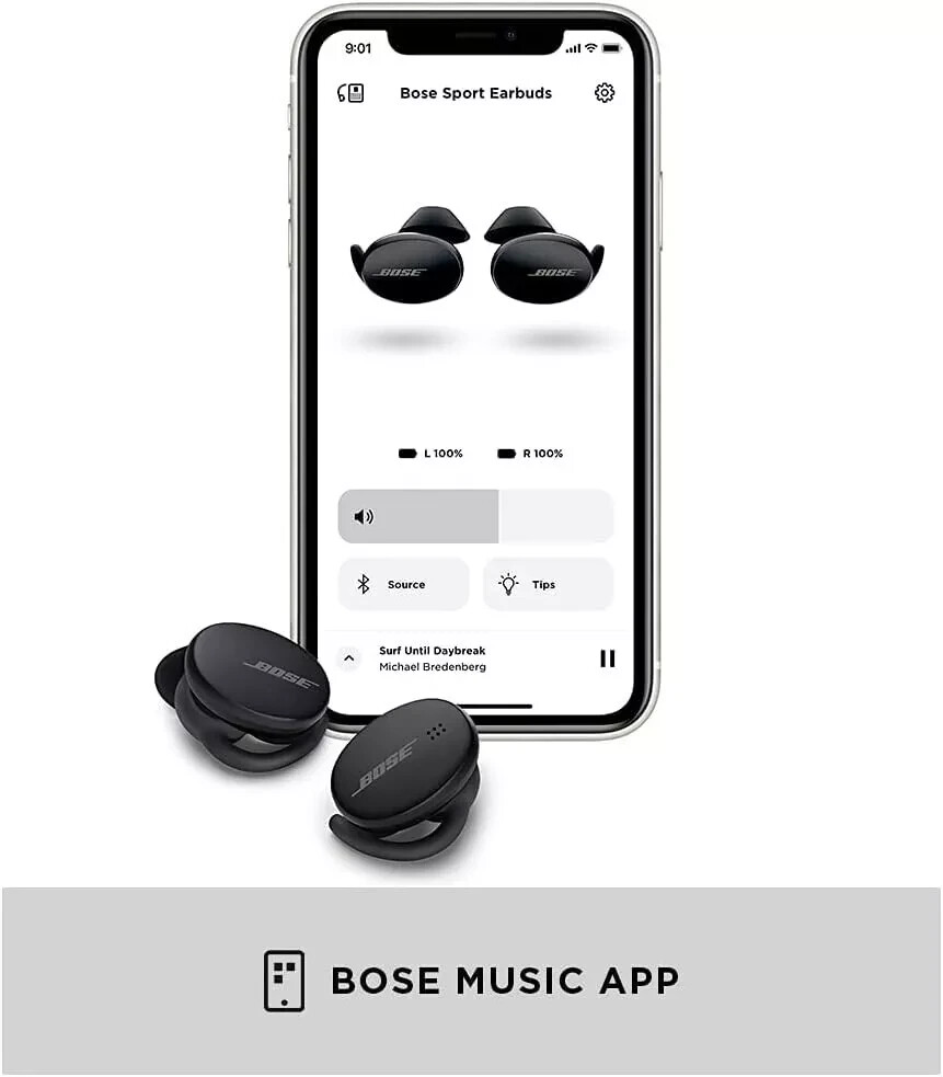 Bose Sport Earbuds Wireless Headphone Bluetooth Gym Workout
