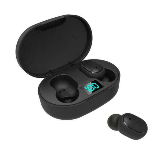Cuffie Bluetooth 5.0 auricolari In-Ear invisibili con scatola di ricarica  MIC | eBay