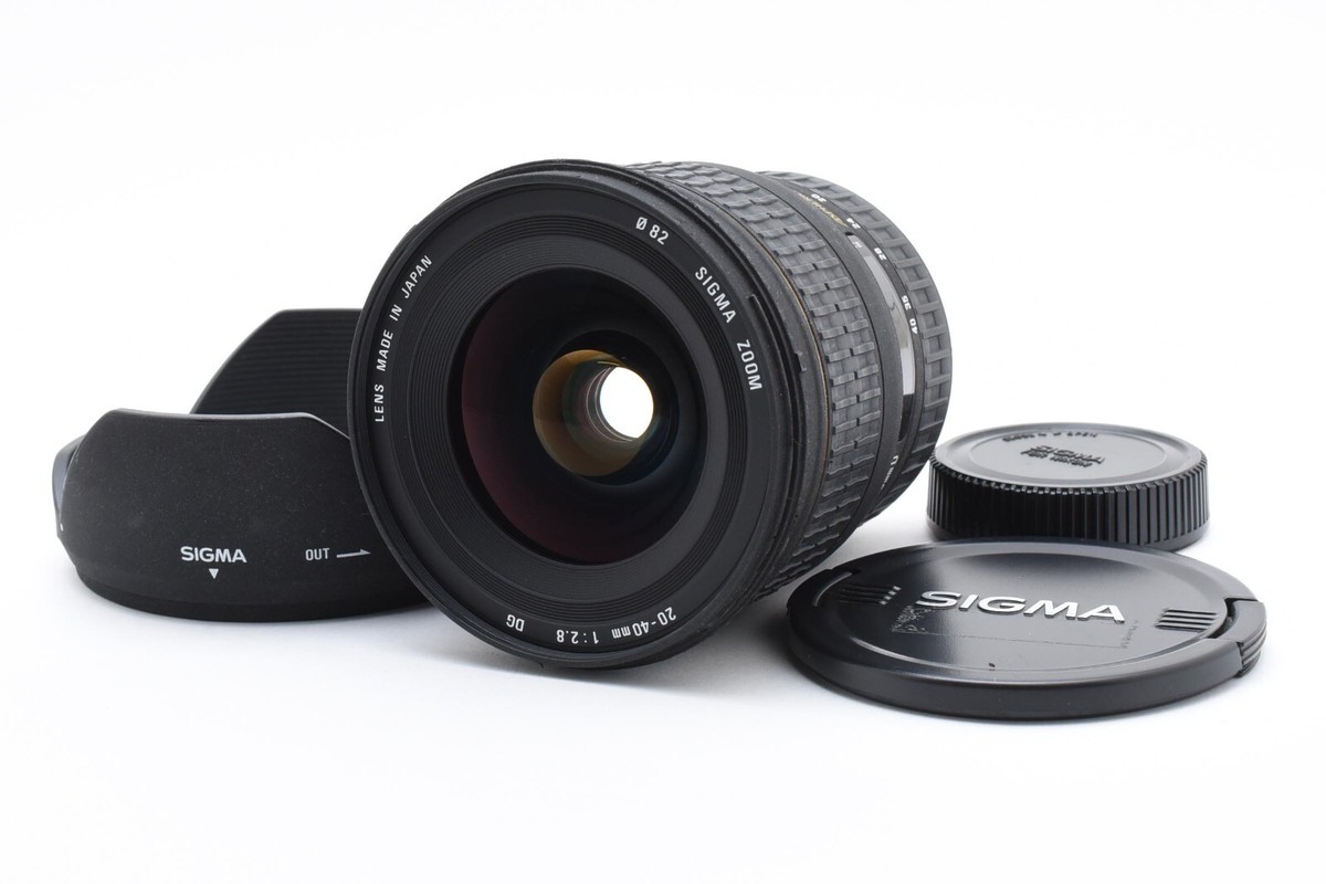 Sigma EX 20-40mm F/2.8 D ASPH DG IF Zoom Lens Nikon F Mount 4952