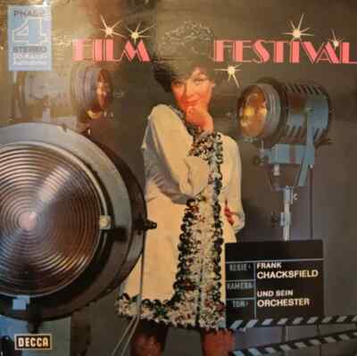 Frank Chacksfield & His Orchestra Film Festival NEAR MINT Decca Vinyl LP
