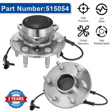 Pair 2wd Front Wheel Hub Bearing For Chevy Silverado Gmc Sierra 1500 Yukon 99-06