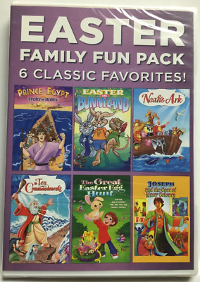 Easter Family Fun Pack - 6 Classic Favorites (DVD,2015) 293min.,BRAND NEW!