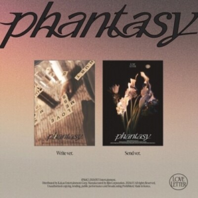 Phantasy - Pt.3 Love Letter - Random Cover - incl. 64pg Photobook, Postcard, ...