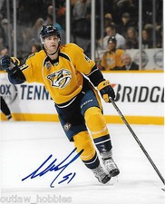 Nashville Predators Austin Watson Signed Autographed 8x10 NHL Photo COA H