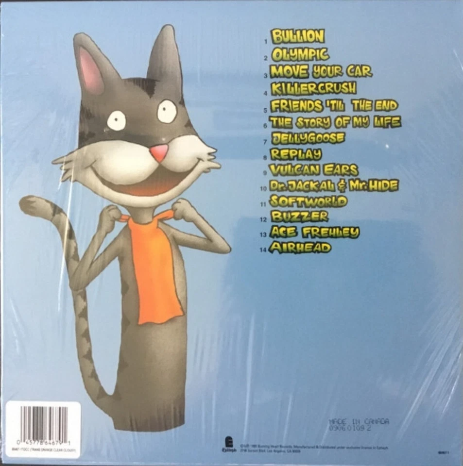 Millencolin - Life on a Plate LP Orange And Clear Cloudy Vinyl New Sealed  - Image 2 of 4