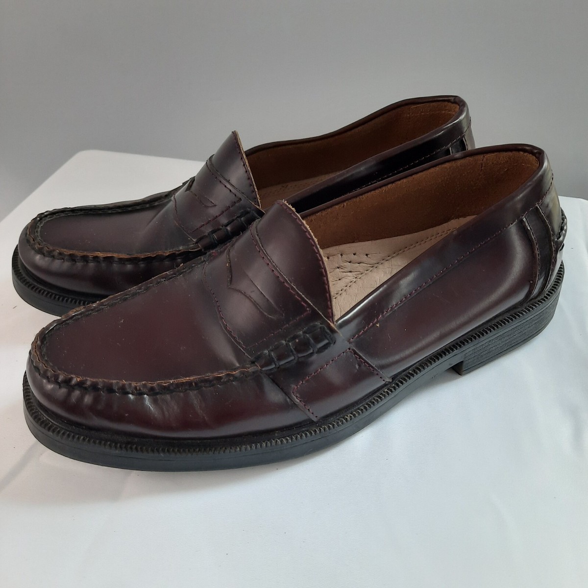 Nunn Bush Brown Leather Adjustable Buckle Slip On Loafers Shoes Men\'s 13 M Amazon.com | Nunn Bush Men main image 2