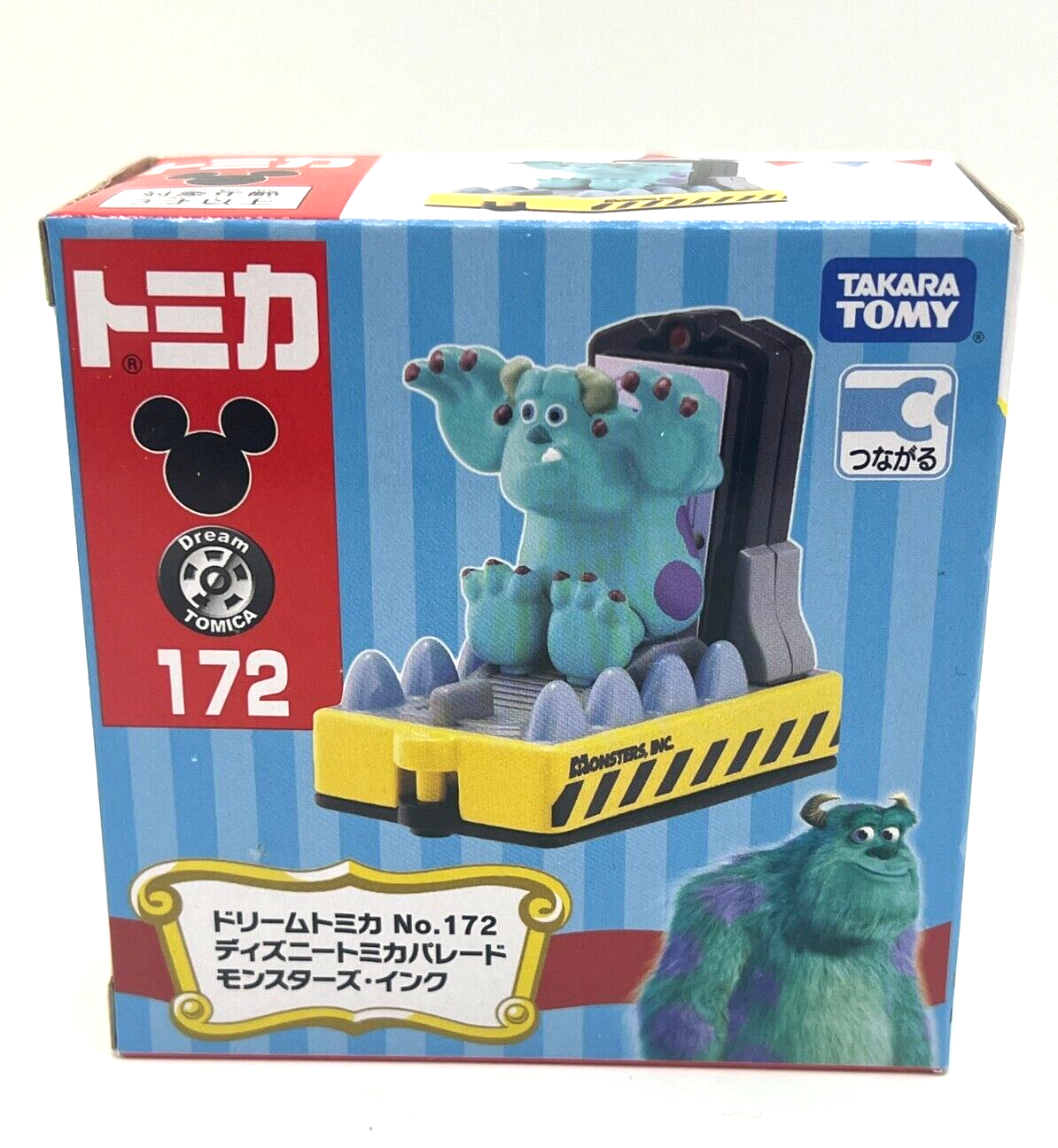 UK Stock-Dream Tomica No.172 Disney Tomica Parade Monsters, Inc.JP (Takara Tomy)