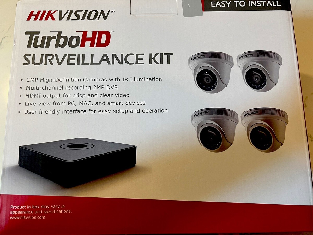 Hd Surveillance Kit Hikvision Turbo Hd Installation Hikvision Turbo