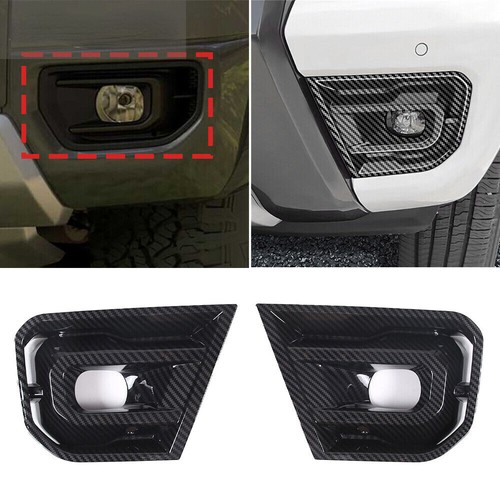 ABS Carbon Fiber Fit For BMW Trim 2014-18 X5 F15 Exterior Front Fog