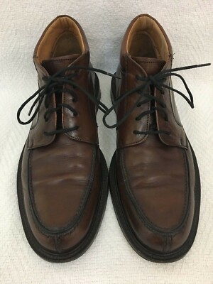 Mezlan Barletta Brown Leather Split Apron Toe Ankle Boots Mens 7 M Dress Casual Mezlan Barletta Brown Leather Split Apron Toe Ankle Boots  main image 4