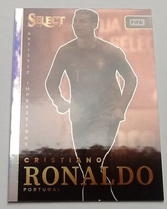 2022-23 Panini Select Fifa Soccer Artistic Impressions Cristiano Ronaldo #15 SSP