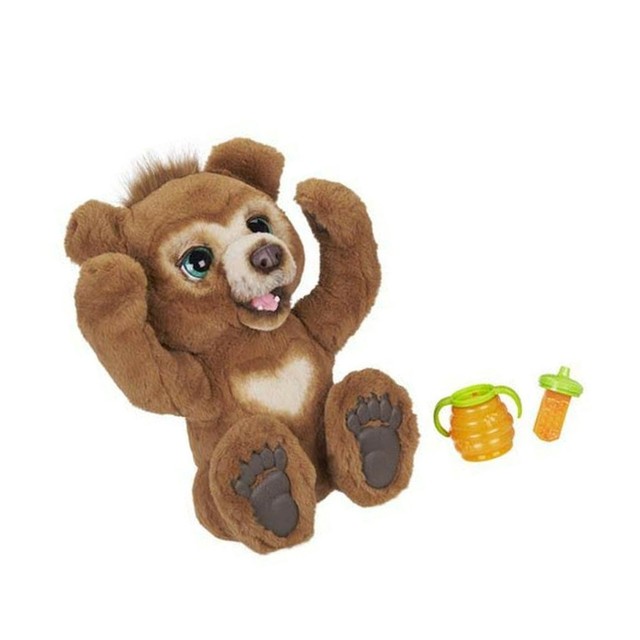furreal cubby the curious bear interactive plush toy