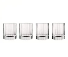 Luigi Bormioli Bach 11.25 oz. Double Old Fashion Glasses, Set of 4, Clear