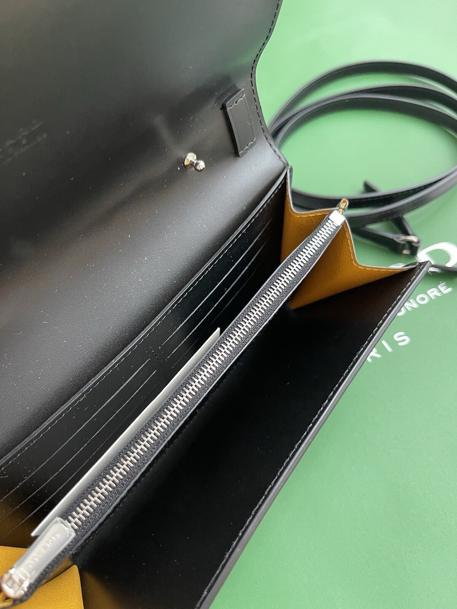 NEW Goyard Varenne Continental Wallet WOC Crossbody Black NEW Goyard Varenne Continental Wallet WOC Crossbody Black