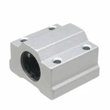 SCS8UU 8mm Linear motion ball slide units bearing block Al Rail guide shaft CNC