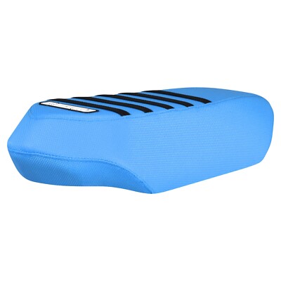 2020-24 Skidoo Summit 850 E-Tec Turbo Seat Cover  all LIGHT BLUE/BLACK ribs #425