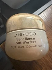 SHISEIDO BENEFIANCE NUTRIPERFECT NIGHT CREAM 50ml/1.7 oz, sealed, New W/O box