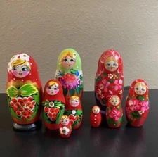 Russian Nesting Dolls 3 Sets! Wholesale 