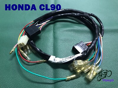 Honda Cl90 Cs90 S90 Main Wire Wiring Set To411 Ebay 