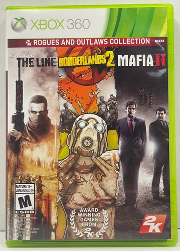 Rogues and Outlaws Collection Xbox 360 TESTED Spec Ops – Borderlands 2 – Mafia 2 Rogues and Outlaws Collection Xbox 360 TESTED Spec Ops – Borderlands 2 – Mafia 2