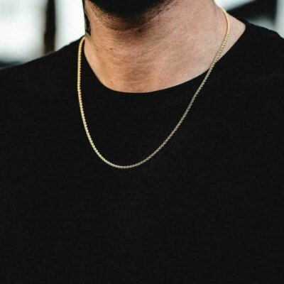 10K Solid Yellow Gold Necklace Gold Rope Chain 16'' 18'' 20'' 22'' 24'' 26'' 28'' 30''