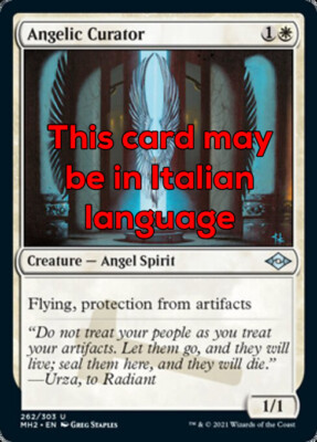 MTG 4x ANGELIC CURATOR EXC - ANGELICO SUPERINTENDENT - MH2 - MAGIC