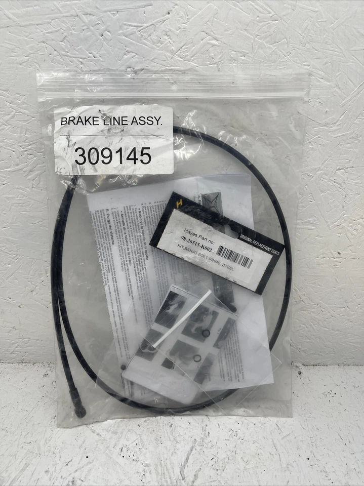 Hayes Prime Bicycle Brake Hose Kit Black 90cm - Image 1 of 3