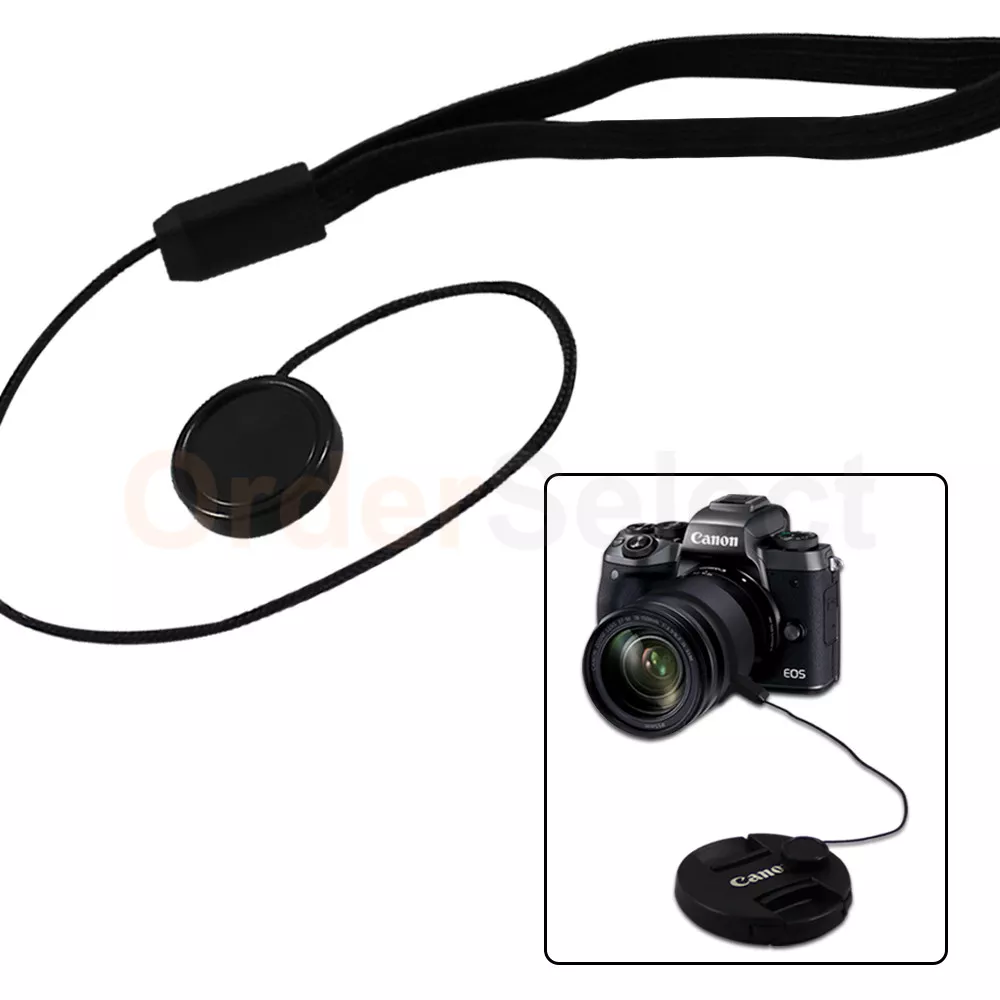 Afstudeeralbum Commotie hulp Lens Cover Cap Holder Keeper String Leash Strap Rope For Canon Nikon Sony Camera | eBay Afstudeeralbum Commotie hulp Lens Cover Cap Holder Keeper String Leash Strap Rope For Canon Nikon Sony Camera | eBay