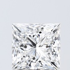Lab Grown 5.06 Ct PRINCESS Cut IGI Certified CVD Diamond E Color VVS2 Clarity