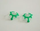 PLAYMOBIL (E525) INDIANS - Vintage Green Decorations Collar Lot