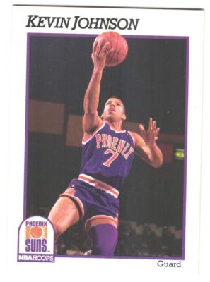 1991-92 Hoops Kevin Johnson #165