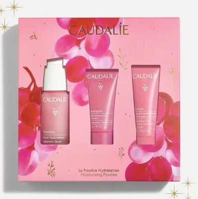 Caudalie VinoHydra Moisturizing Routine Gift Set | New |Made in France  