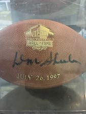 Don Shula Dolphins Signed Wilson Pro Football Hall of Fame 1997 NFL Football 