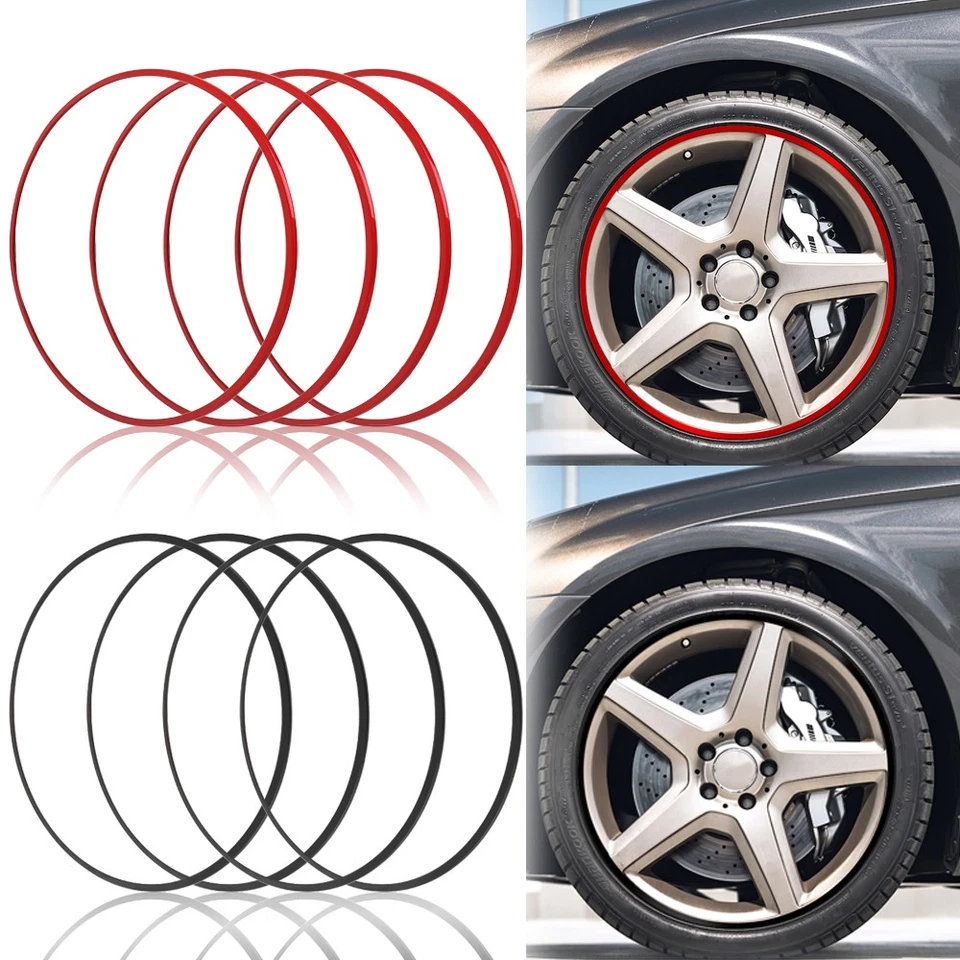 18" 19" 20" Rim Edge Trim Protector Wheel Ring Tire Guard For Lexus GS400 GS300 - Image 2 of 4