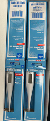 Medline Rectal Digital Thermometer MDS9952 BRAND NEW - Case of 12