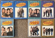 Seinfeld Series Box Set DVDs - Seasons 1-6, 8, and 9 MISSING SEASON 7