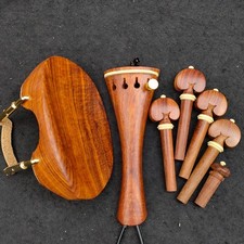 Left hand Viola Accessories set Kits, Rosewood,High Quality Viola pegs Tailpiece
