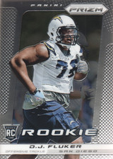 2013 Panini Prizm #285 D.J. Fluker RC - FB