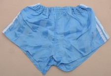 ADIDAS VINTAGE 1980'S BLUE SHORTS SIZE S ADULT