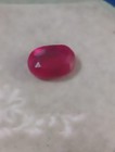 NATURAL EARTH MINED GGL CERTIFIED GEM TESTED HEATED OVAL RED RUBY 6.37 CTS. — photo 9
