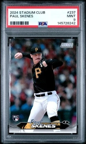 2024 STADIUM CLUB PAUL SKENES ROOKIE #237 PSA 9 MINT