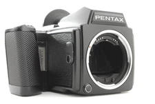[MINT] Pentax 645 Medium Format Film Camera Body 120 Film Back From JAPAN