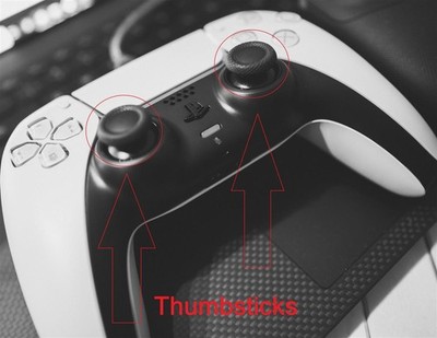 Sony PS5 Controller Thunbstick Reparatur austausch durch uns Tausch Analog Stick