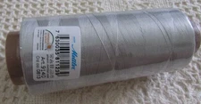 Mettler Silk finish 40wt Cotton thread Cone 1600yd Lace quilt sew ASH MIST NEW