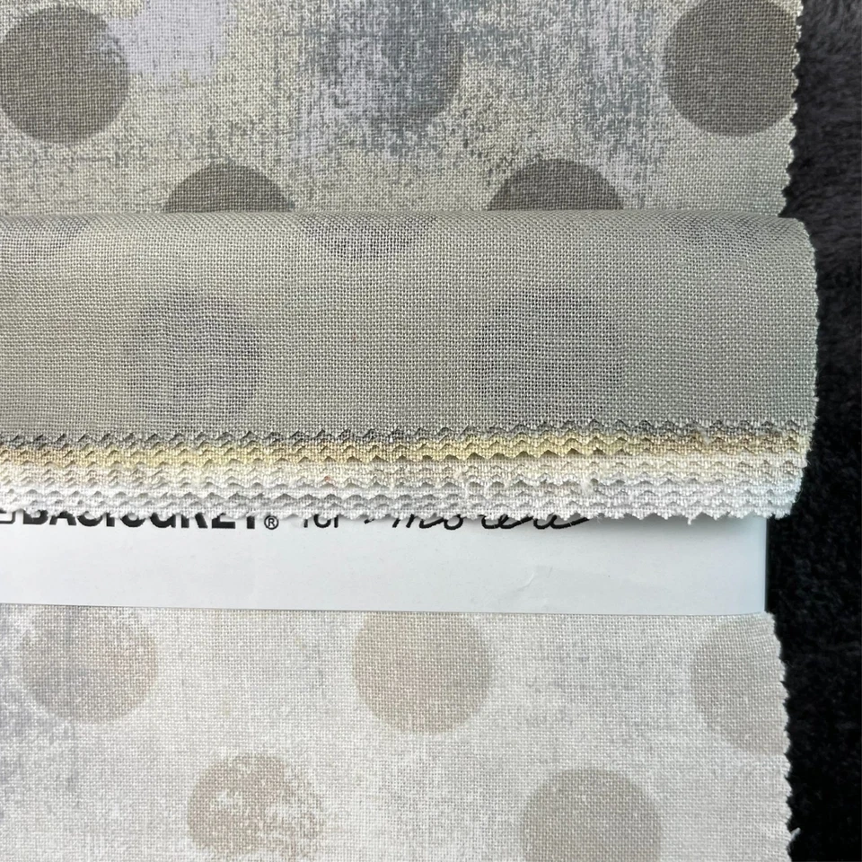 MODA Fabric Grunge Hits the SPOT BasicGrey Polka Dot Charm Pack 42 - 5x5 - Image 4 of 4