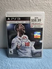 FIFA 18 - Legacy Edition (Sony PlayStation 3, 2017) PS3 CIB Complete