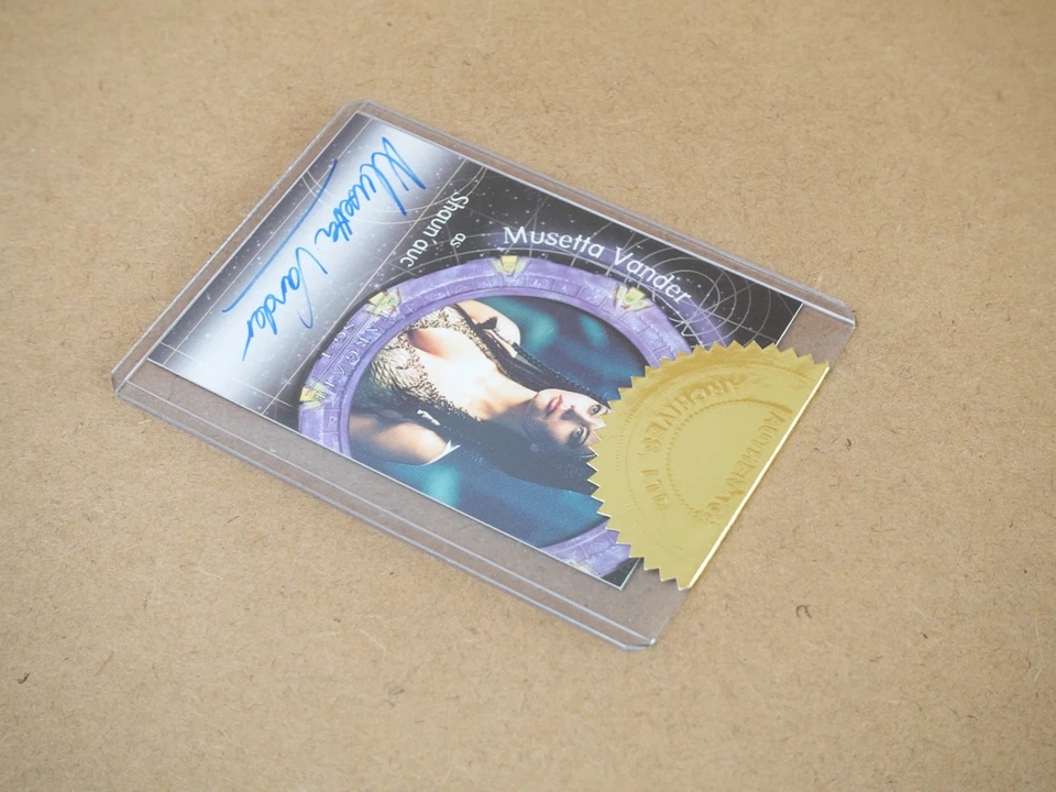 Stargate SG-1 Season 6 A33 ' Musetta Vander ' Shaun'auc AUTHENTICATED SIGNED - Image 3 of 4