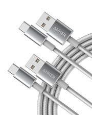 Anker Cable 2 Pack, 6FT , USB a to USB C Cable for Iphone 17 Series,Samsung Gal