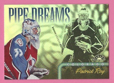 1997-98 Leaf Pipe Dreams Patrick Roy Card # 3 0768/2500 NM Free Shipping