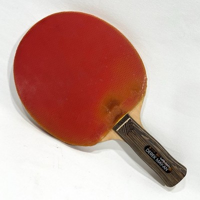 Butterfly DEREK MAY-AN Table Tennis Professional Rubber Solid Racquet - READ